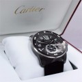JUAL Cartier Calibre De Cartier Diver WSCA0006 42mm Black ADLC Automatic ORIGINAL Termurah